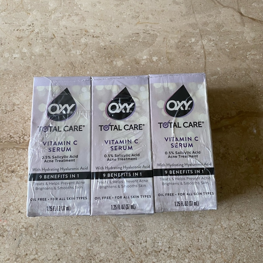OXY vitamin c serum acne treatment new
